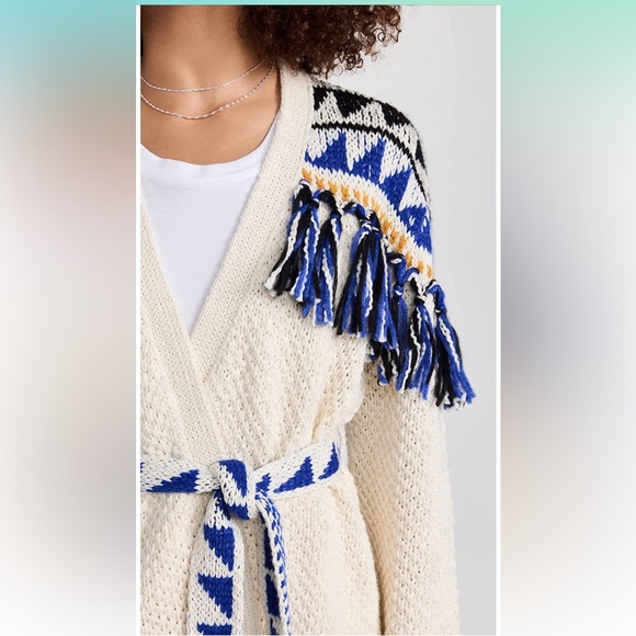 MOTHER new The Tassel is Worth the Hassle Fringe Cardigan - Picture 6 of 6